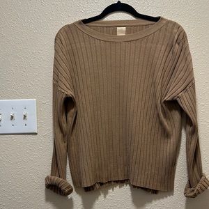 Brow Zara Girls Knot Sweater Shirt